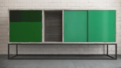 Pamono Green Real Sideboard by Studio Deusdara> Storage