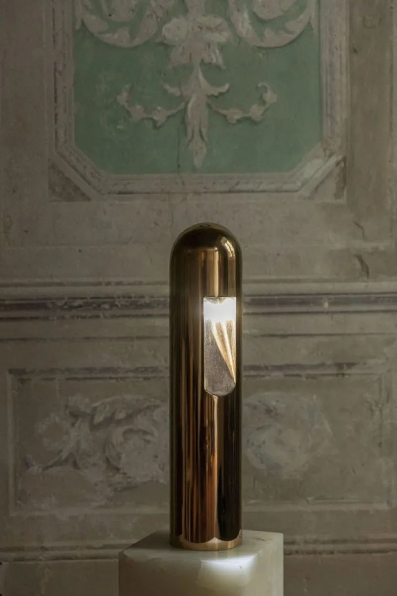 Pamono Grey Concrete Lamp by Rick Owens> Floor Lamps