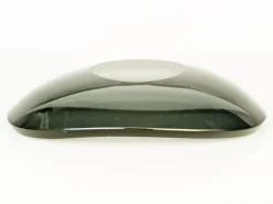Pamono Grinded Smoked Glass Bowl attributed to Fontana Arte, 1960s><noscript><img width=