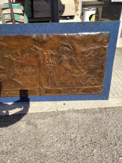 Pamono Grounded Painting on Copper Panels, The Four Seasons and the Zodiac Signs, Italy, 1970><noscript><img width=