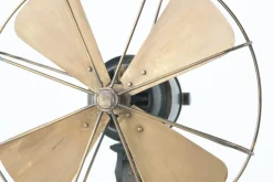 Pamono GU 11 Fork Fan by Prof. Peter Behrens for AEG Berlin, 1909, Germany