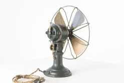 Pamono GU 11 Fork Fan by Prof. Peter Behrens for AEG Berlin, 1909, Germany
