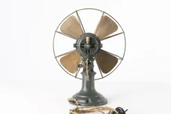 Pamono GU 11 Fork Fan by Prof. Peter Behrens for AEG Berlin, 1909, Germany
