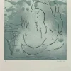 Clearance Pamono Guelfo Bianchini, The Muse, Etching, 1995