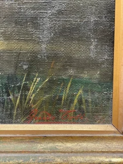 Clearance Pamono Guido Tosi, Living Nature in the Landscape, 19th Century, Oil on Canvas