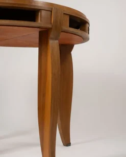Pamono Guéridon Side Tible attributed to Jules Leleu, 1935><noscript><img width=