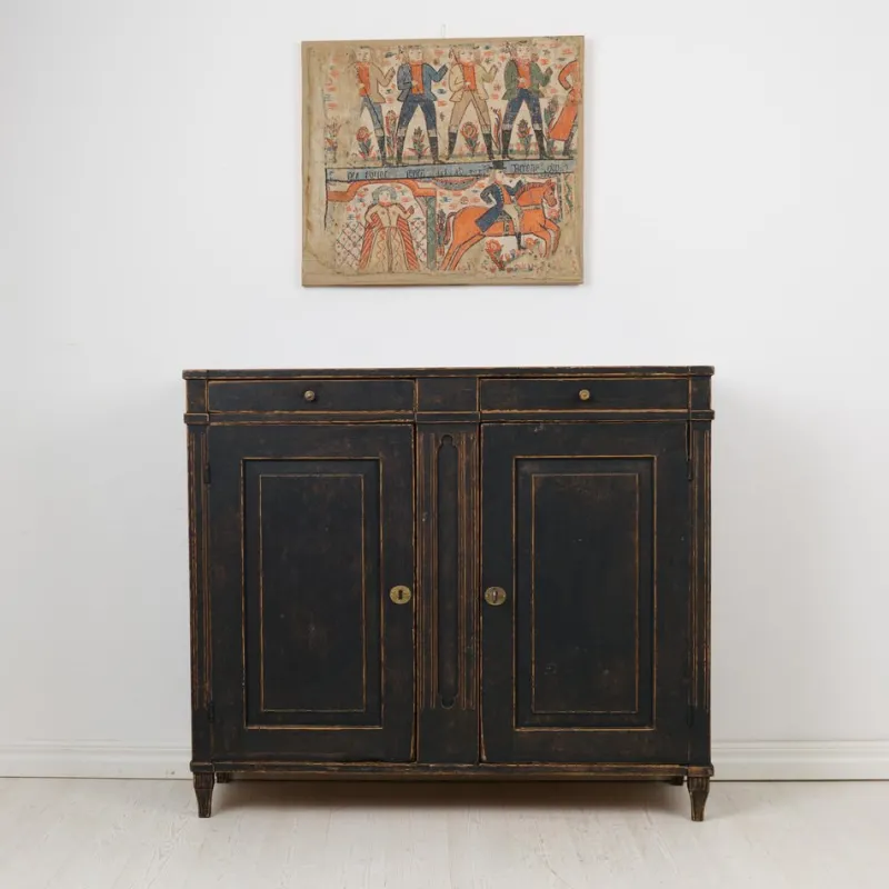 Outlet Pamono Gustavian Swedish Country Sideboard