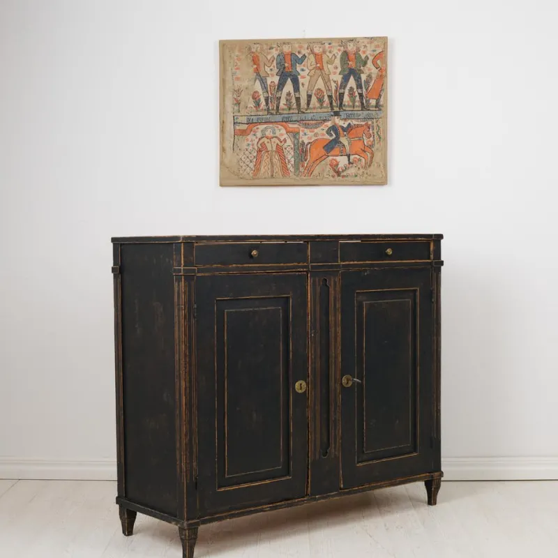 Outlet Pamono Gustavian Swedish Country Sideboard