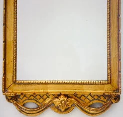 Pamono Gustavian Wall Mirror, 19th Century><noscript><img width=