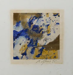 Pamono Gustavo Carbó, Rosalia Blasco, Abstract Painting, 1990s, Gouache
