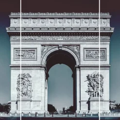 Pamono Guy Sargent, Arc De Triomphe Triptych, Archival Pigment Print><noscript><img width=