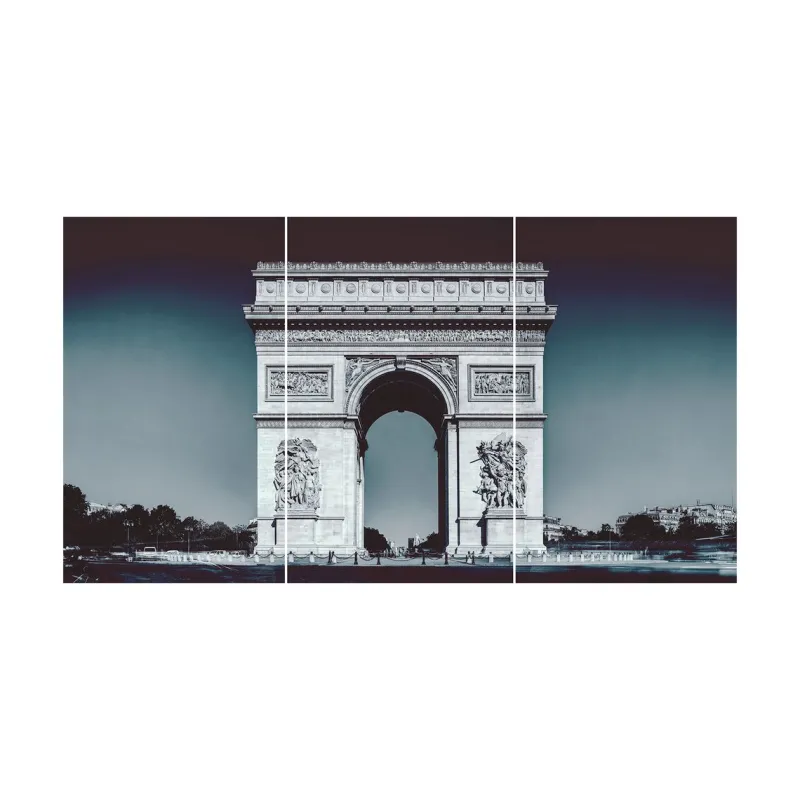 Pamono Guy Sargent, Arc De Triomphe Triptych, Archival Pigment Print