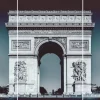 New Pamono Guy Sargent, Arc De Triomphe Triptych, Archival Pigment Print