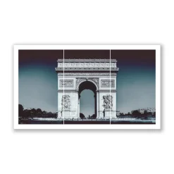 New Pamono Guy Sargent, Arc De Triomphe Triptych, Archival Pigment Print