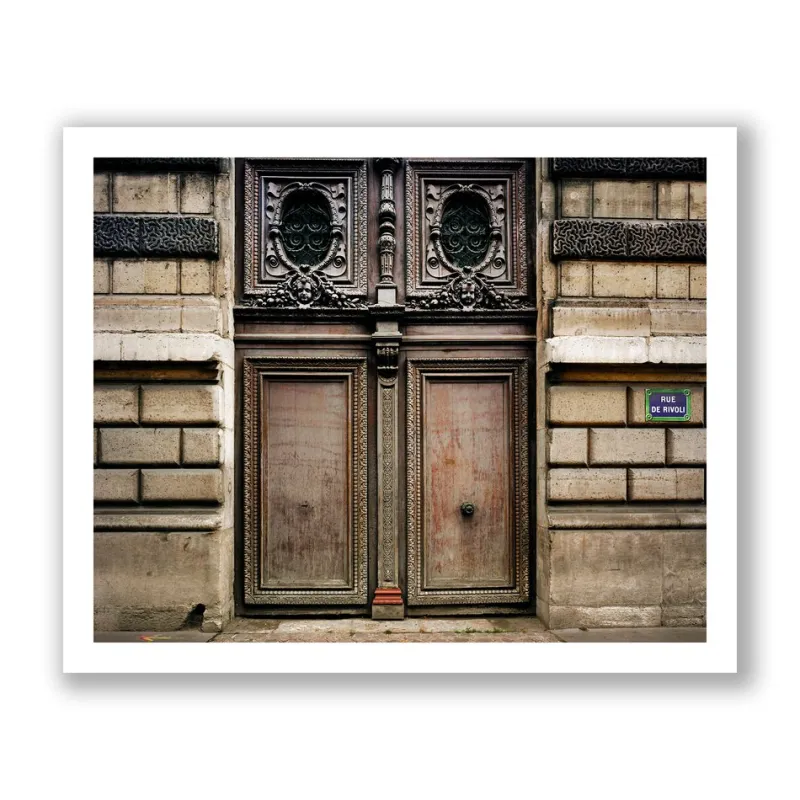 Pamono Guy Sargent, Rue De Rivoli, Archival Pigment Print> Photography