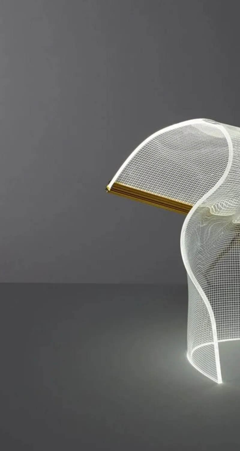 Pamono Gweilo Song Table Lamp by Partisans> Table Lamps