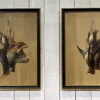 Pamono H. Charles, Still Lifes, 1890s, Oil on Canvases, Framed, Set of 2> Painting