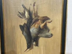 Pamono H. Charles, Still Lifes, 1890s, Oil on Canvases, Framed, Set of 2><noscript><img width=