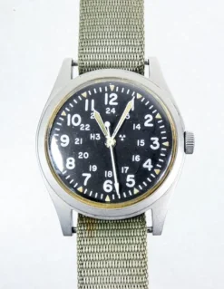 Best Pamono H3 Military Cal. 447 Watch from Hamilton, 1980s