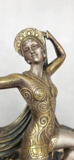 Clearance Pamono H. Molins, Art Deco Figurative Sculpture, 1920s-1940s, Bronze