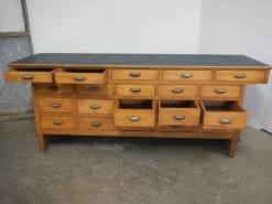Online Pamono Haberdashery Counter in Beech, 1950s