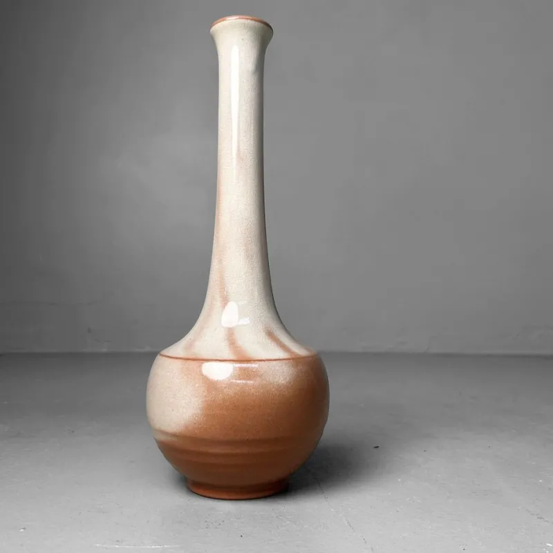 Pamono Hagi-Yaki Ikebana Vase, 1970s> Vases