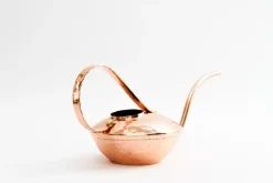 Discount Pamono Hammered Copper Watering Can from VEB Kunstschmiede Neuruppin, Germany, 1960s