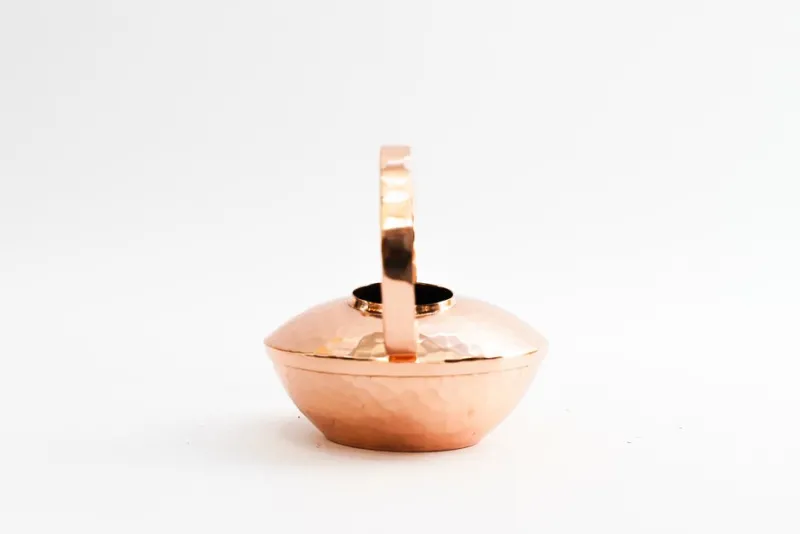 Discount Pamono Hammered Copper Watering Can from VEB Kunstschmiede Neuruppin, Germany, 1960s