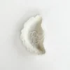 Outlet Pamono Hand Made White Porcelain Half Moon Plate by Studio Desimonewayland