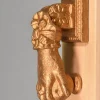 Pamono Hand of Fatima Door Knocker in Iron from Camion Frères> Architectural Elements