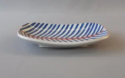 Pamono Hand Painted Bowl by Stig Lindberg for Gustavsberg, Sweden, 1950s><noscript><img width=