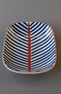 Pamono Hand Painted Bowl by Stig Lindberg for Gustavsberg, Sweden, 1950s><noscript><img width=