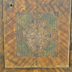 Best Pamono Hand Painted Pine Cabinet, 1850
