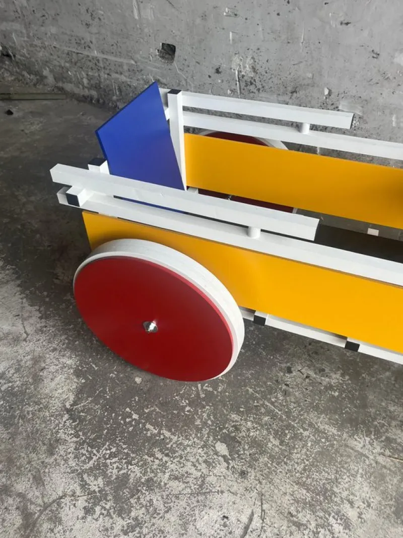 Pamono Handcart in the style of Gerrit Thomas Rietveld, 1920s> Garden Accessories
