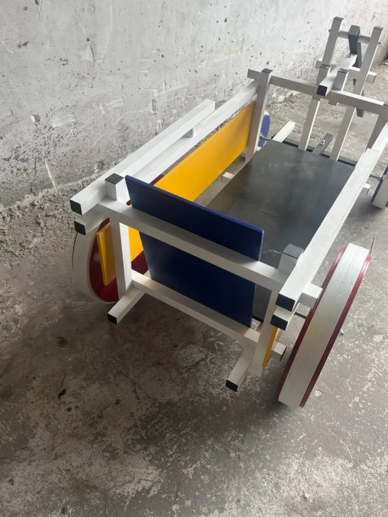 Pamono Handcart in the style of Gerrit Thomas Rietveld, 1920s> Garden Accessories