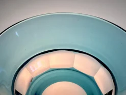 Pamono Handcrafted Art Deco Crystal Glass Bowl from Ludwig Moser & Söhne Karlsbad, Czechoslovakia, 1920s><noscript><img width=