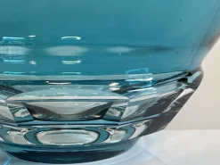 Pamono Handcrafted Art Deco Crystal Glass Bowl from Ludwig Moser & Söhne Karlsbad, Czechoslovakia, 1920s><noscript><img width=