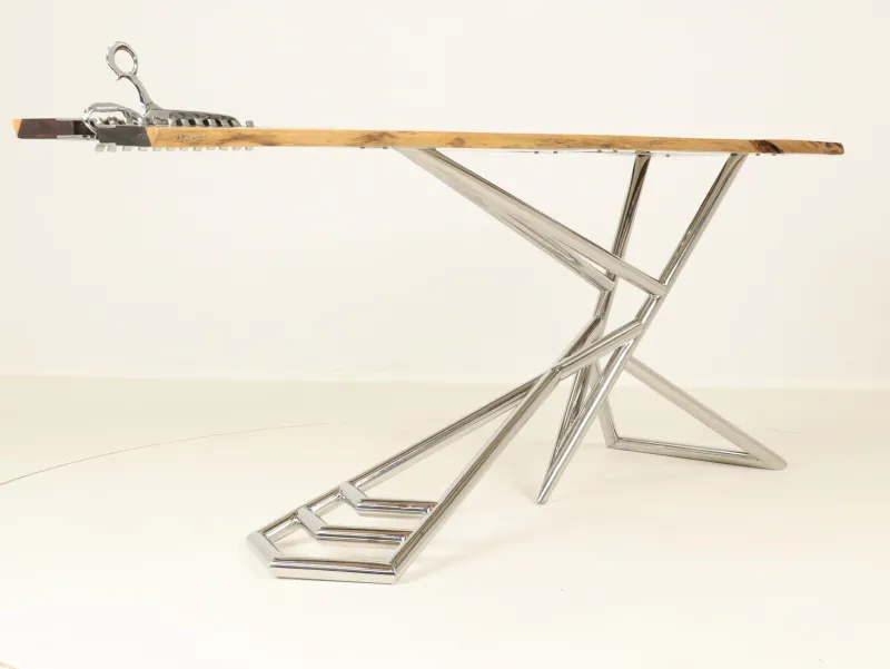 Pamono Handcrafted Scissors 1 Console Table by Bruno Helgen, Bali, 2000s> Console Tables