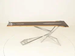 Pamono Handcrafted Scissors 1 Console Table by Bruno Helgen, Bali, 2000s><noscript><img width=