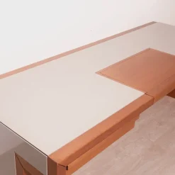 Pamono Handcrafted Wooden Desk, 1970s><noscript><img width=