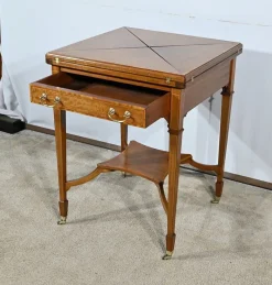 Pamono Handkerchief Games Table in Blond Mahogany, 1930><noscript><img width=