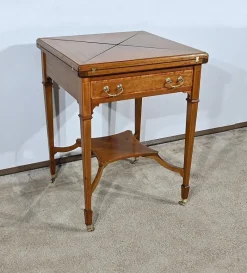 Pamono Handkerchief Games Table in Blond Mahogany, 1930><noscript><img width=