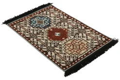 Pamono Hand-Knotted Rug with Geometric Pattern from R&K Principal Jahanshah Nazmiyal> Carpets & Textiles|Carpets & Textiles