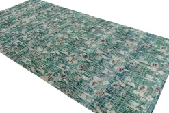 Pamono Hand-Knotted Silk Floral Rug from R&K Principal Jahanshah Nazmiyal><noscript><img width=