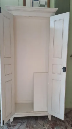 New Pamono Hand-Lacquered Wardrobe in Fir