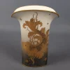 Discount Pamono Handmade 24 Karat Gold-Plated Porcelain Goldfish Vase from Morbelli, 1970s