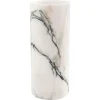 Hot Pamono Handmade Cylindrical Paonazzo Marble Vase by Fiam
