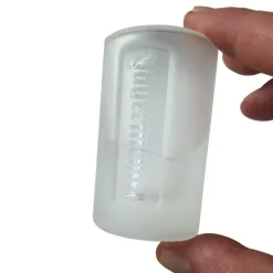 Pamono Handmade Double-Walled Glass Shot Glassesfrom Jägermeister, Set of 6><noscript><img width=