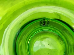 Pamono Handmade Glass Candleholders from Maria Vinka, 1990s, Set of 4