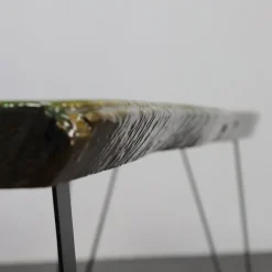 Hot Pamono Handmade Green Epoxy Fusion Bench, 1990s